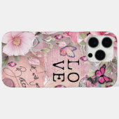 Inspirerende bloemen Case-Mate iPhone case (Achterkant (horizontaal))