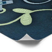 Inspirerende Bloemen Geloof in jezelf Inspirativit Poster (Hoek)