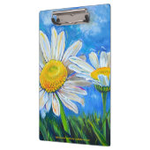 Inspirerende bloemen houden van de papavers klembo klembord (Links)