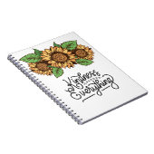 Inspirerende Bloemen Notitieboek (Rechterzijde)