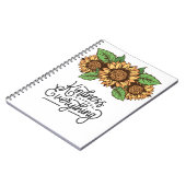 Inspirerende Bloemen Notitieboek (Linkerzijde)
