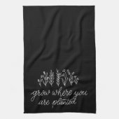 Inspirerende Bloemen Theedoek (Verticaal)