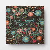  Inspirerende bloemen waar je van houdt Fotoplaat (Voorkant)