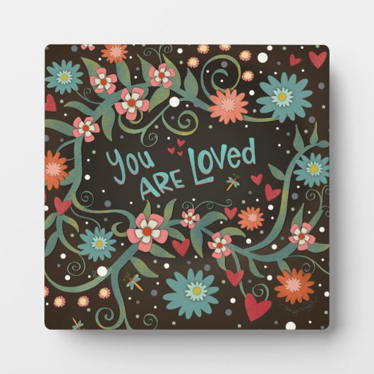  Inspirerende bloemen waar je van houdt Fotoplaat (Voorkant)