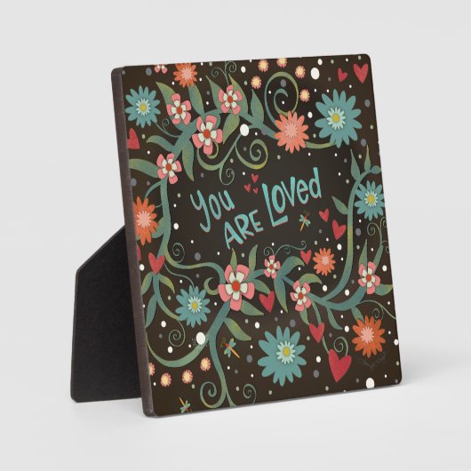  Inspirerende bloemen waar je van houdt Fotoplaat (Voorkant)