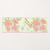  Inspirerende Bloemen - Yoga Mat (Voorkant (horizontaal))