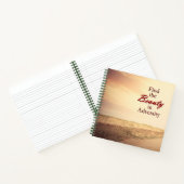 Inspirerende boodschap dagboek notitieboek (Binnen)