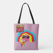 Inspirerende boodschappentas! tote bag (Achterkant)