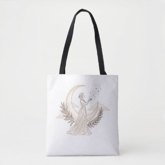 Inspirerende boodschappentas tote bag