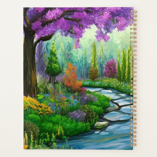 Inspirerende boslandschappen planner (Achterkant)