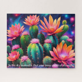 Inspirerende Cactus Bloei Legpuzzel