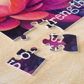 Inspirerende Cactus Bloei Legpuzzel (Zijkant)