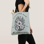 inspirerende christelijke overweeg vers tote bag (Dichtbij)