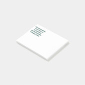 Inspirerende Citaat - Het leven wordt inspirerend, Post-it® Notes (Schuin)