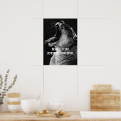 Inspirerende Citaat - Motivatie Poster van de Werk (Keuken)