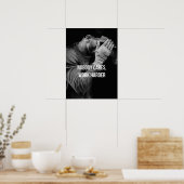 Inspirerende Citaat - Motivatie Poster van de Werk (Keuken)