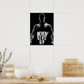 Inspirerende Citaat - Motivatie Poster van de Werk (Keuken)