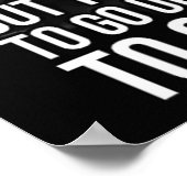 Inspirerende Citaat - Motivatie Poster van de Werk (Hoek)