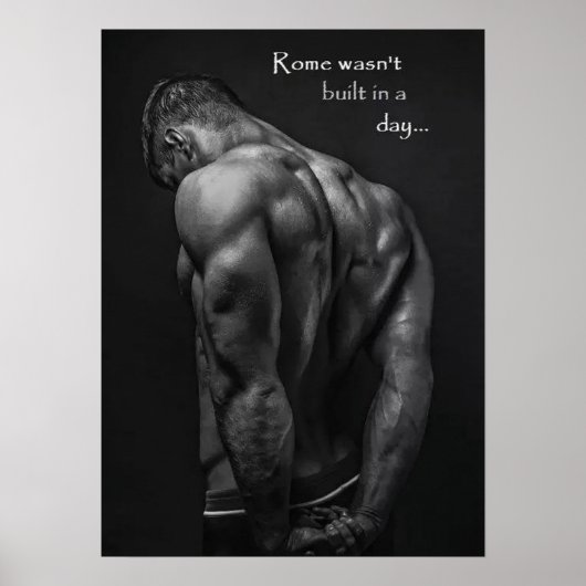 Inspirerende Citaat - Motivatie Poster van de Werk (Voorkant)