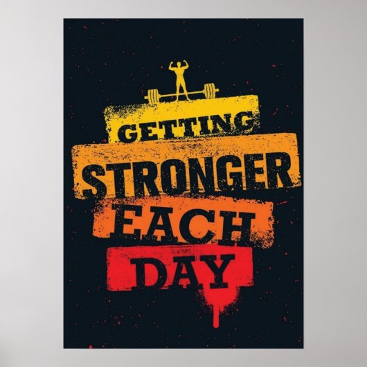 Inspirerende Citaat - Motivatie Poster van de Werk (Voorkant)