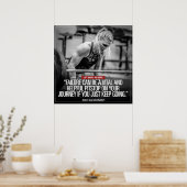 Inspirerende Citaat - Motivatie Poster van de Werk (Keuken)