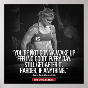 Inspirerende Citaat - Motivatie Poster van de Werk