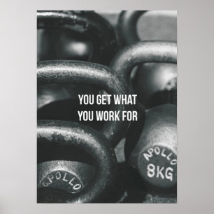 Inspirerende Citaat - Motivatie Poster van de Werk