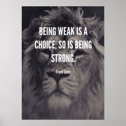 Inspirerende Citaat - Motivatie Poster van de Werk (Voorkant)