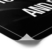 Inspirerende Citaat - Motivatie Poster van de Werk (Hoek)