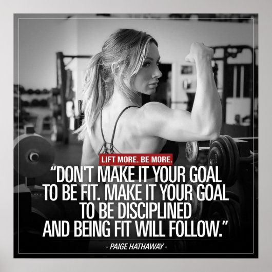 Inspirerende Citaat - Motivatie Poster van de Werk (Voorkant)