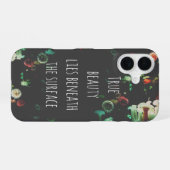Inspirerende citaat over koraalrif iPhone 16 hoesje (Achterkant horizontaal)