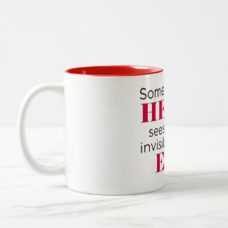 Inspirerende citaat tweedelig koffiemok tweekleurige koffiemok