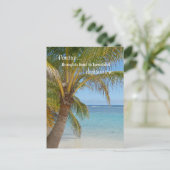 Inspirerende citaat van positiviteit briefkaart (Staand voorkant)