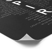 Inspirerende Citaat voor Kantoor, het Werk en Huis Poster (Hoek)