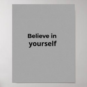 Inspirerende citaat wandkunst typografie poster