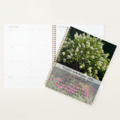 Inspirerende citaten bloem foto dagelijkse planner (Display)