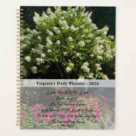 Inspirerende citaten bloem foto dagelijkse planner