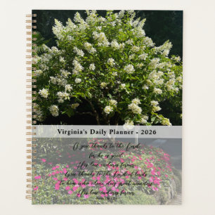 Inspirerende citaten bloem foto dagelijkse planner