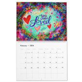 Inspirerende citaten Kleurrijke grillige inspirati Kalender (Feb 2026)