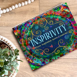 Inspirerende citaten Kleurrijke grillige inspirati Kalender