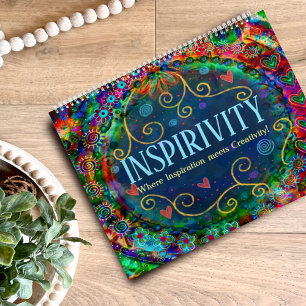 Inspirerende citaten Kleurrijke grillige inspirati Kalender