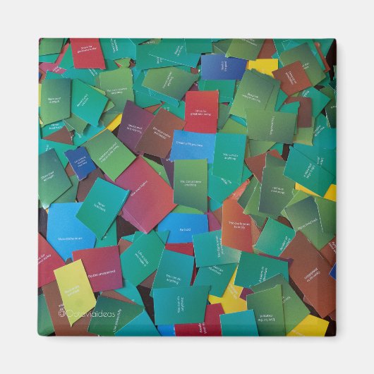 Inspirerende Citaten Magnet (Voorkant)