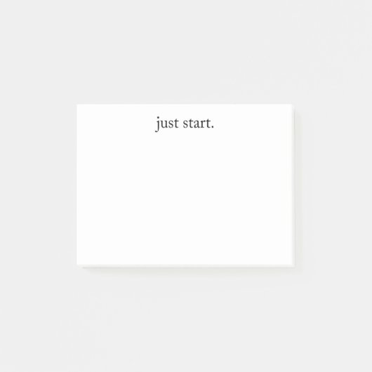 Inspirerende Citaten Minimalistisch  Post-it® Notes (Voorkant)