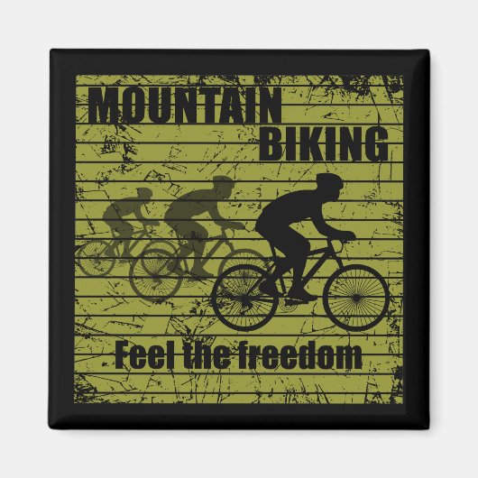 inspirerende citaten over fietsen magneet (Voorkant)