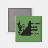inspirerende citaten over fietsen magneet (Voorkant / Achterkant)