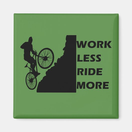 inspirerende citaten over fietsen magneet (Voorkant)