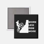inspirerende citaten over fietsen magneet (Voorkant / Achterkant)