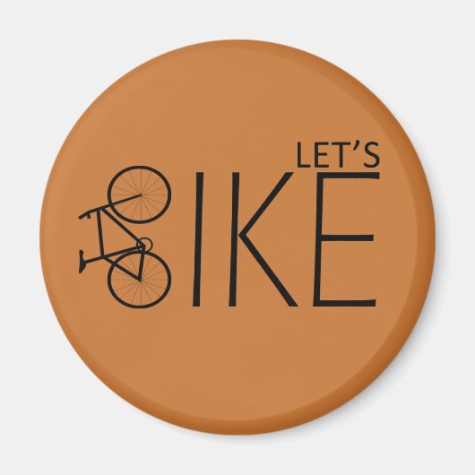 inspirerende citaten over fietsen magneet (Voorkant)