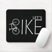 inspirerende citaten over fietsen muismat (Met muis)