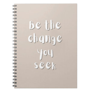 Inspirerende citaten spiraal notebook notitieboek